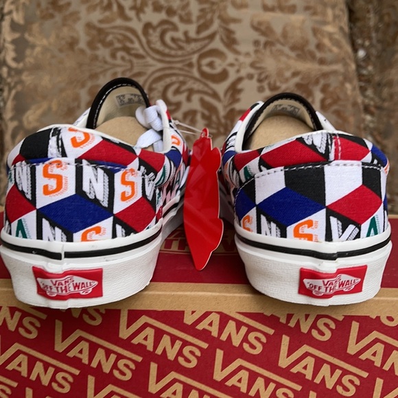 Vans Era Checker Cube Multi/True White MEN’s - Picture 14 of 16
